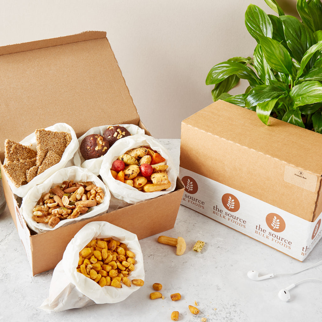 Snackbox Protein Box Hampers SUPERFOOD WASTE FREE LIVING