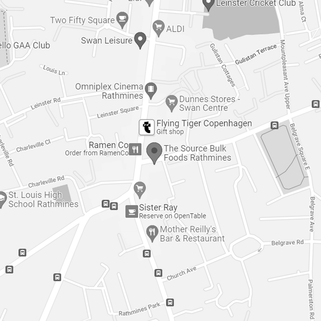 Directions To The Source Bulk Foods Rathmines Store Ireland