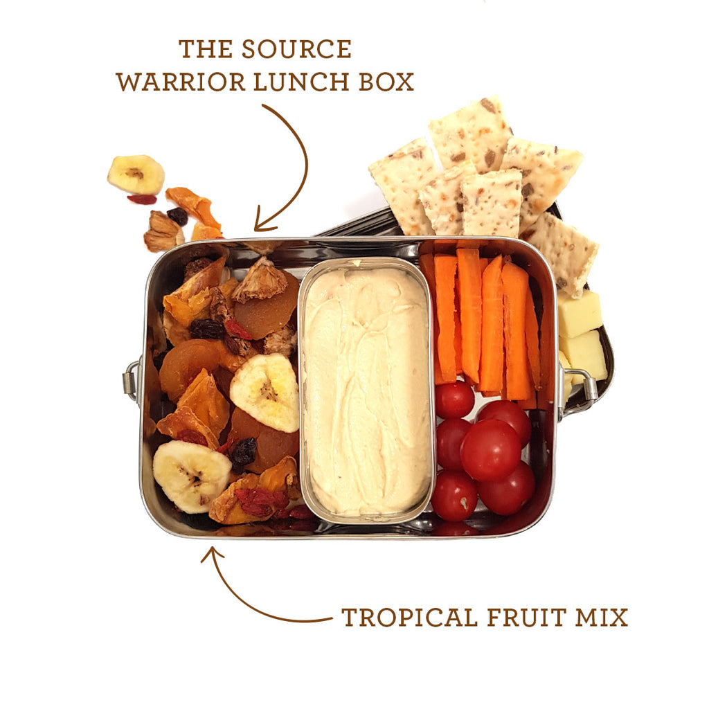 Tropical Fruit Mix Healthy Lunchbox Idea
